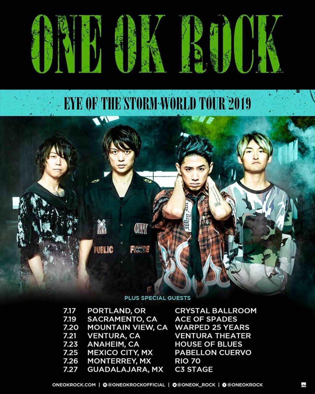 Taka さんのインスタグラム写真 - (Taka Instagram)「We've announced a short run of shows across North America and Mexico! We are looking forward to seeing you guys!  nos vemos en el show!」5月8日 6時39分 - 10969taka