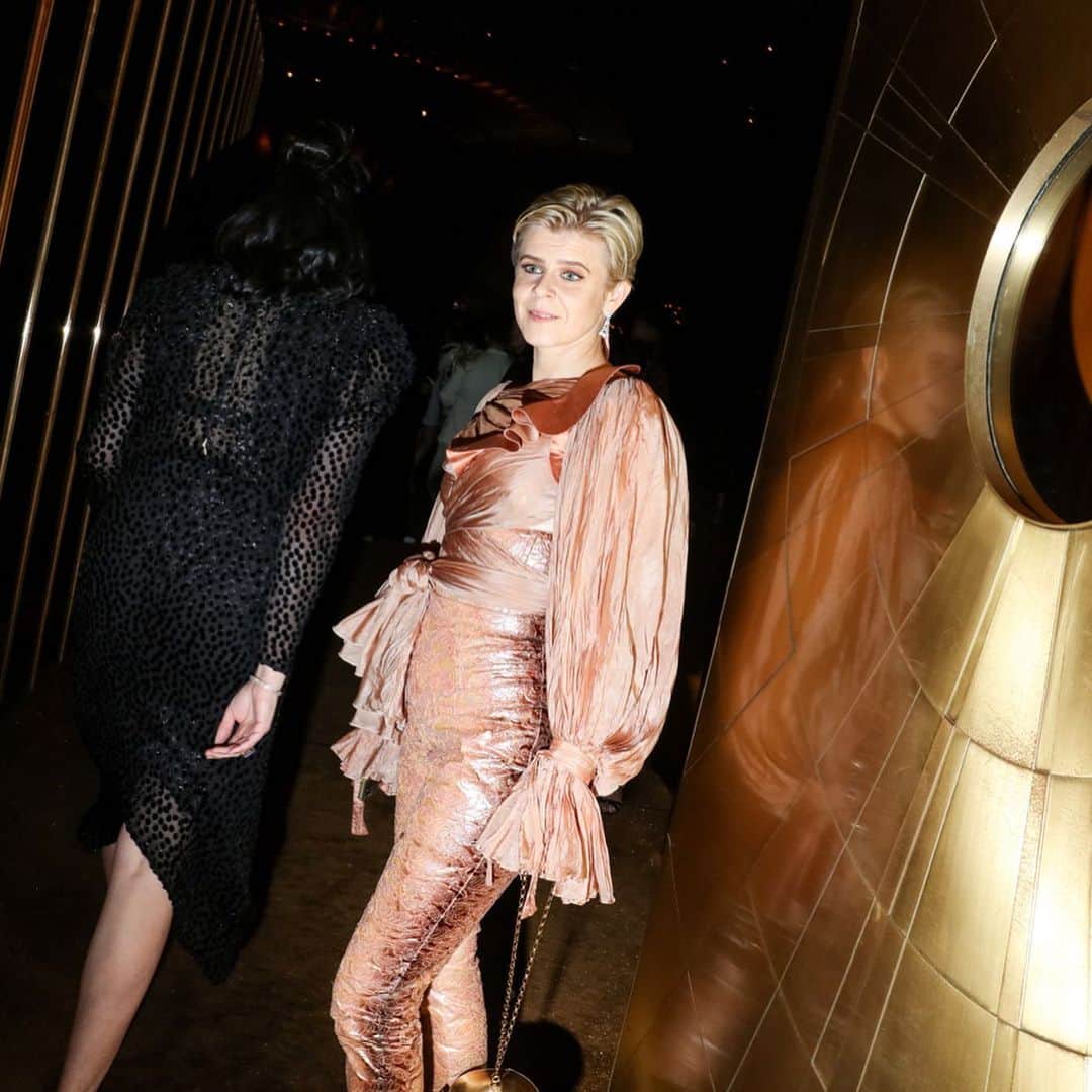 New York Times Fashionさんのインスタグラム写真 - (New York Times FashionInstagram)「Of course, there were #Metgala after parties. We were inside the Moschino party at the newish Playboy Club on West 42nd Street and at the Top of the Standard. Photographs by @kristaschlueter and @rebeccasmeyne」5月8日 6時48分 - nytstyle