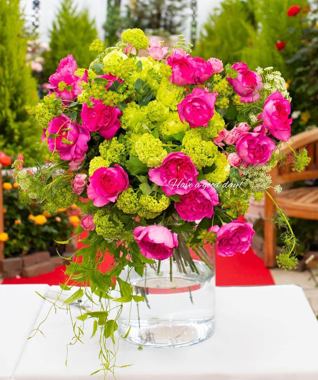 雑誌『花時間』のグルメインスタ