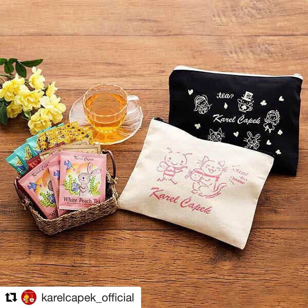 LOHACO（ロハコ）さんのインスタグラム写真 - (LOHACO（ロハコ）Instagram)「ロハコ限定商品、発売中です♪ #Repost @karelcapek_official with @get_repost ・・・ 【LOHACO限定ポーチ付きセット発売中！！】 直営店では手に入らない、LOHACO限定商品の登場です♪ 旅行や持ち運びに便利なポーチを、LOHACOオリジナルデザインで作成。 しかも人気のフレーバーティーがたっぷり15P入り！ ポーチは2種類！数量限定なので早い者勝ちです！！ ￼バジー×ネコポーチ→https://lohaco.jp/product/P655354/ ￼バジー×アリスポーチ→https://lohaco.jp/product/P655355/  #カレルチャペック#紅茶#紅茶店#karelcapek #LOHACO#ロハコ#ポーチ#限定#オリジナル #ネコ#アリス#旅行#トラベル ・ 通販＆直営店へのアクセスは @karelcapek_official から！」5月8日 9時09分 - lohaco.jp