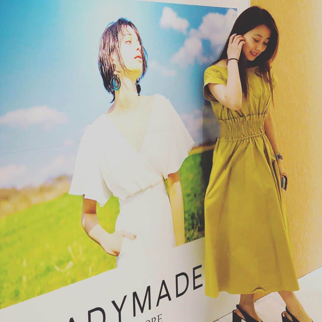 段文凝のインスタグラム：「「LADYMADE」 いつもお世話になってるブランドが新宿ルミネエスト2に期間限定でショップをオープンしてまーす💫 夏のワンピース👗！3150だよ💖  #ladymade  #ルミネ2  #ワンピース  #popupshop  #新宿ルミネ」
