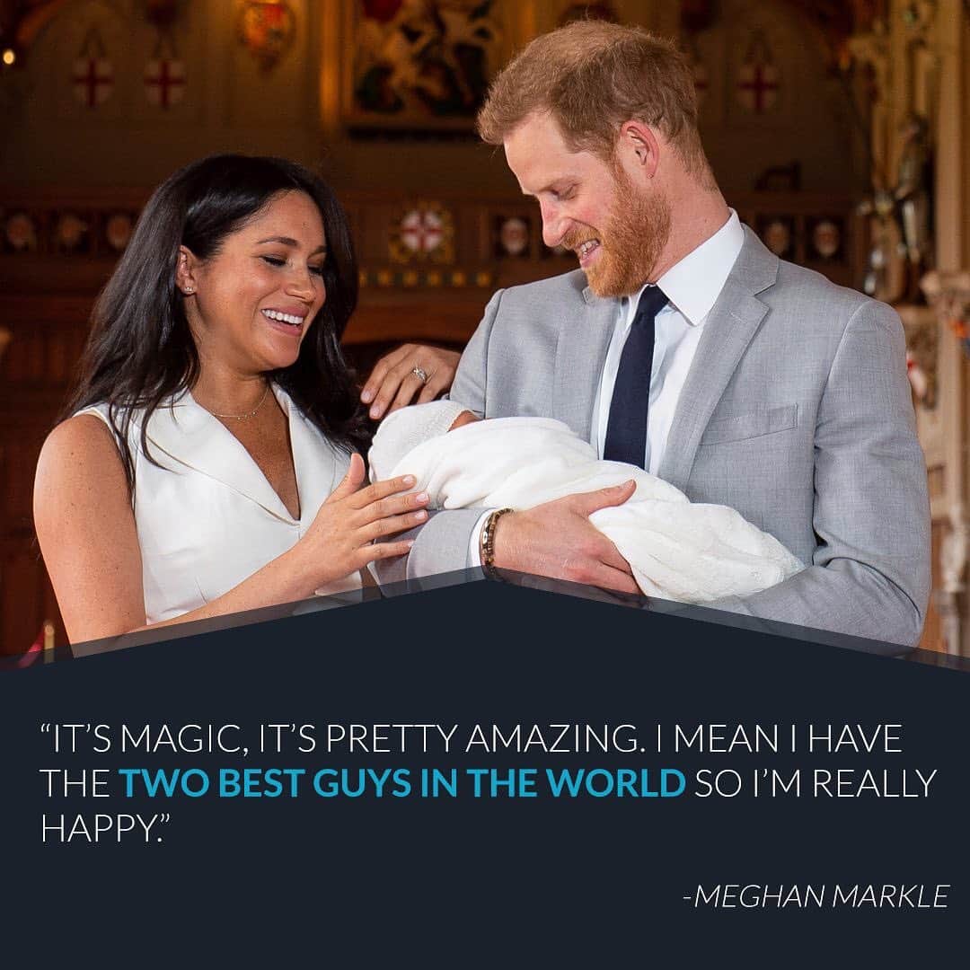 E! Onlineさんのインスタグラム写真 - (E! OnlineInstagram)「The moment we’ve all been waiting for: Meghan & Harry’s first interview about their son (!!!) is at the link in our bio. (📷: Dominic Lipinski/PA Wire)」5月8日 20時48分 - enews