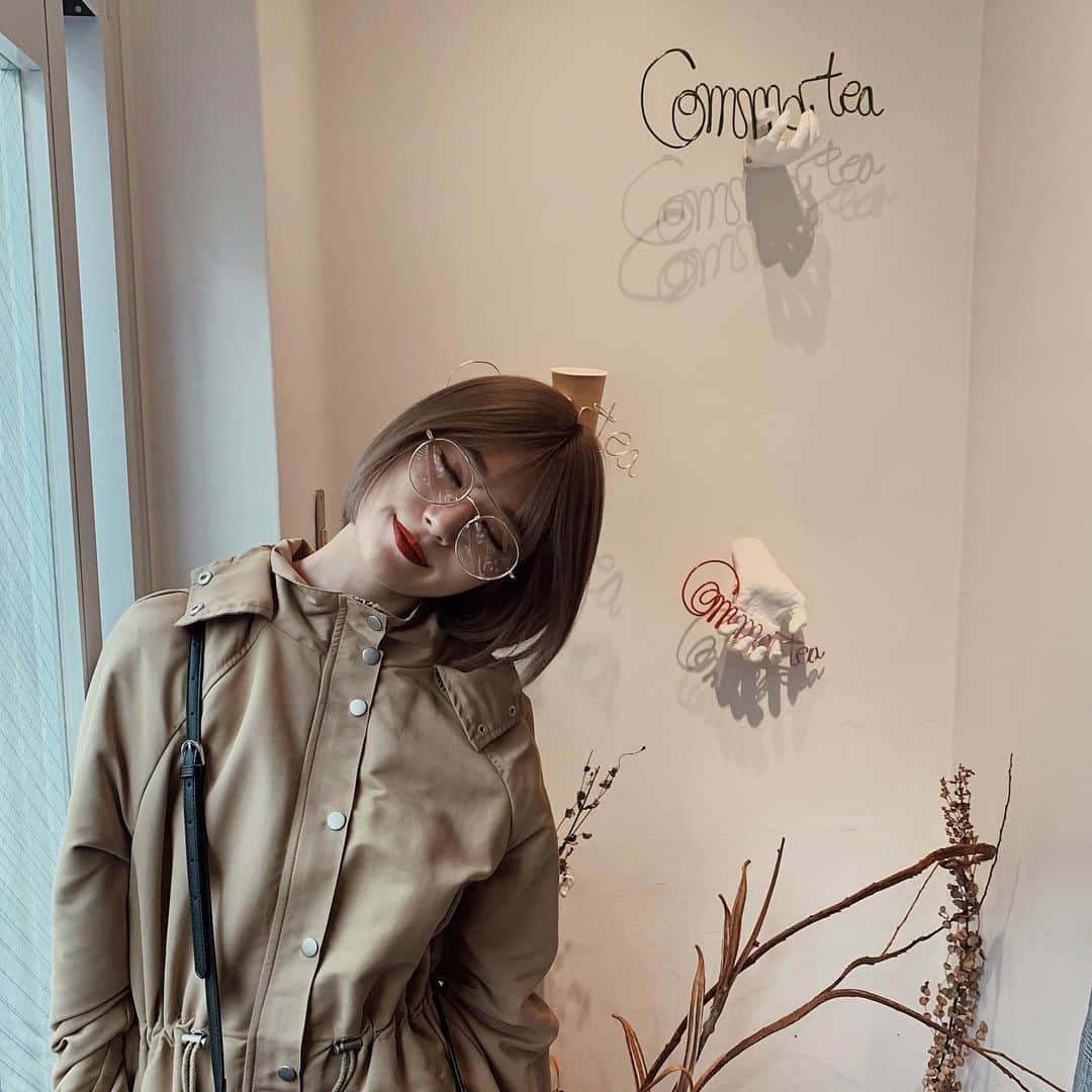 浪花ほのかのインスタグラム：「、 、 、 、  最近 #Bulupulu より #コンマティー のほうがすき！きょーもいった🤭  #タピオカ #東京タピオカ」