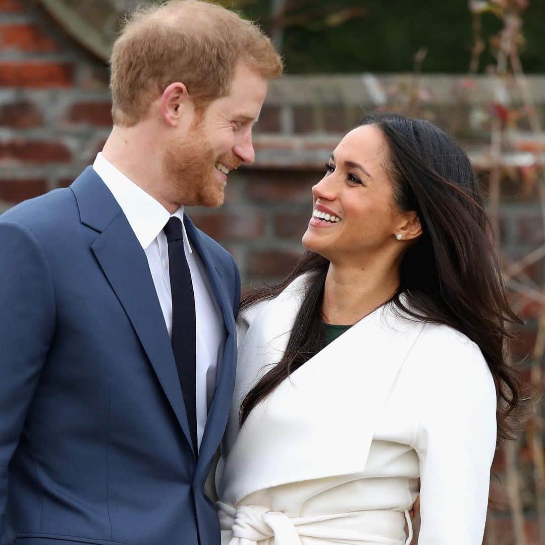 E! Onlineさんのインスタグラム写真 - (E! OnlineInstagram)「Dating ➡️ Engagement ➡️ Marriage ➡️ BABY! Meghan Markle has never taken her eyes off of Prince Harry. (📷: Getty Images)」5月8日 20時59分 - enews