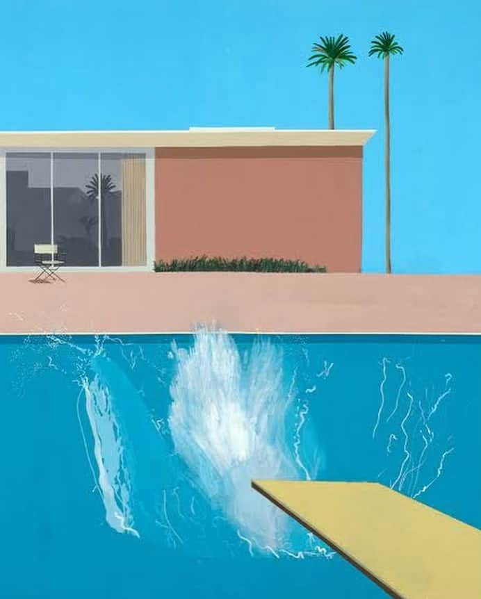 野崎萌香さんのインスタグラム写真 - (野崎萌香Instagram)「David Hockney🎨  #davidhockney」5月8日 13時37分 - moeka_nozaki