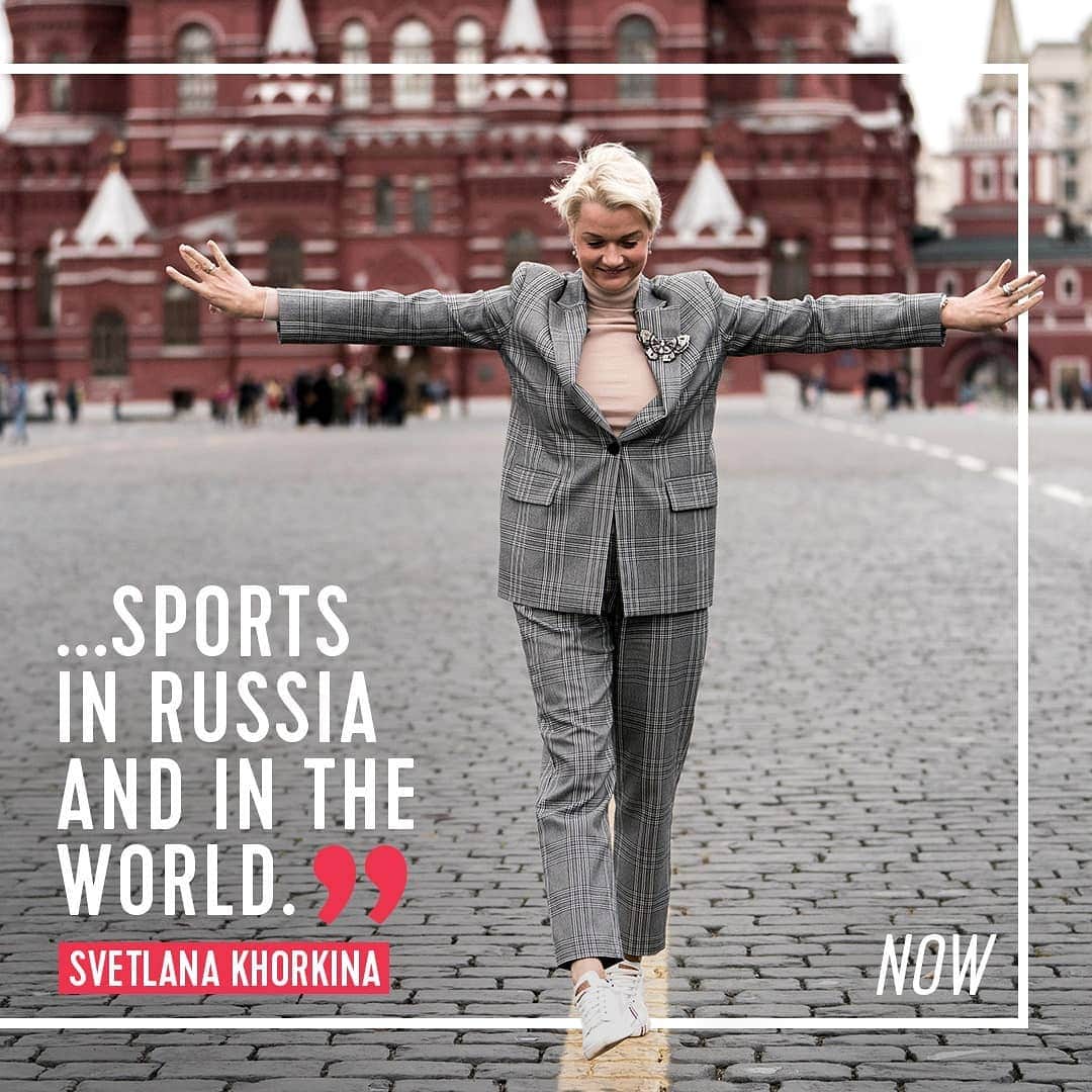 オリンピックチャンネルさんのインスタグラム写真 - (オリンピックチャンネルInstagram)「THEN AND NOW: Turning her height from a disadvantage to an advantage, Svetlana Khorkina became one of the most successful female gymnast of all time. Now, she's looking to give back and and teach the next generation.  Hit link in bio to watch the latest episode of our original series, Legends Live On, and see how this Olympic legend is giving back to sport she loves.」5月8日 16時25分 - olympicchannel_x