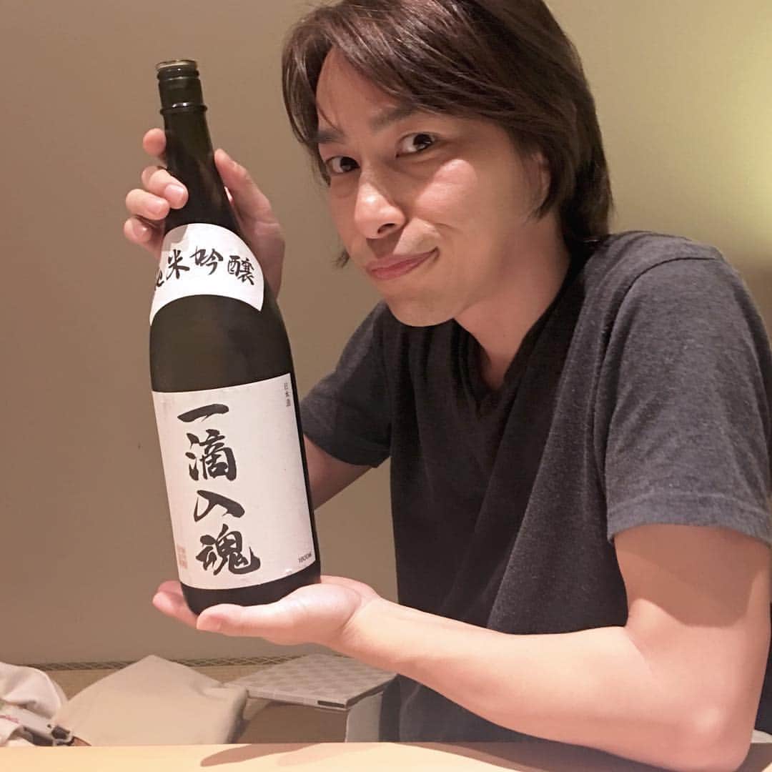谷本貴義さんのインスタグラム写真 - (谷本貴義Instagram)「#獺祭 #夜の帝王 #一滴入魂」5月8日 16時22分 - tanimoto_tak