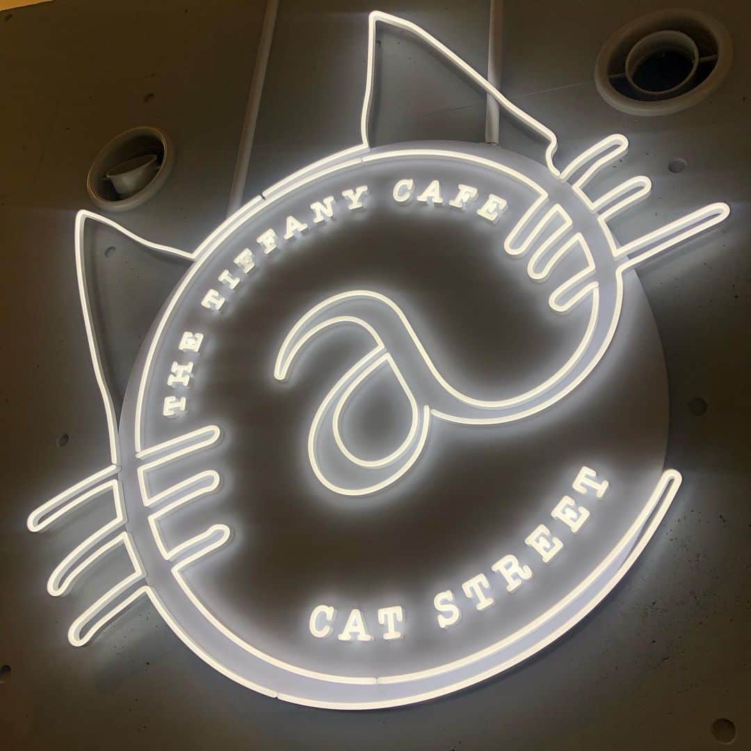 のインスタグラム：「こないだあげ間違えてしまったのでもう一回🙈  Tiffany caffe💍  ドーナツまでティファニーブルーで可愛かった🍩」