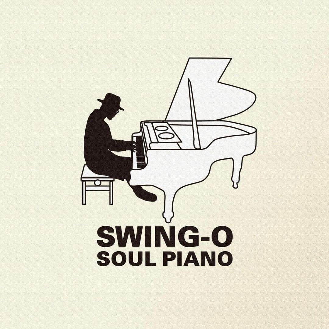 SWING-O a.k.a. 45さんのインスタグラム写真 - (SWING-O a.k.a. 45Instagram)「ジャケット完成！！！初公開です！！！ イラストは俺が書きました！！！ #ピアノ弾いてる自画像  シンプルでええ感じでしょ？？？ SWING-O初のソロピアノアルバム"SOUL PIANO"は6.26発売です！もちろん #45fes2019 の6.25に会場先行発売します！！内容はまた追って案内しますね、我ながら気持ちいいアルバムになりました✋😄 お楽しみに  SWING-O #soulpiano  発売日 : 2019年06月26日  レーベル :EDOYA 品番 :EDCE-1034 価格: ¥2,808 (税込)  #45fes2019 もよろしくですv」5月8日 18時16分 - swingo45