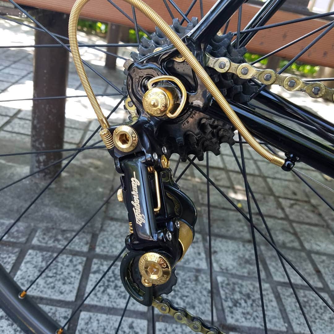 勝田一樹のインスタグラム：「久しぶりにチャリトレしました🎵 天気いーよ❗ #勝田一樹 #kazukikatsuta  #cinelli  #cinellisupercorsa」
