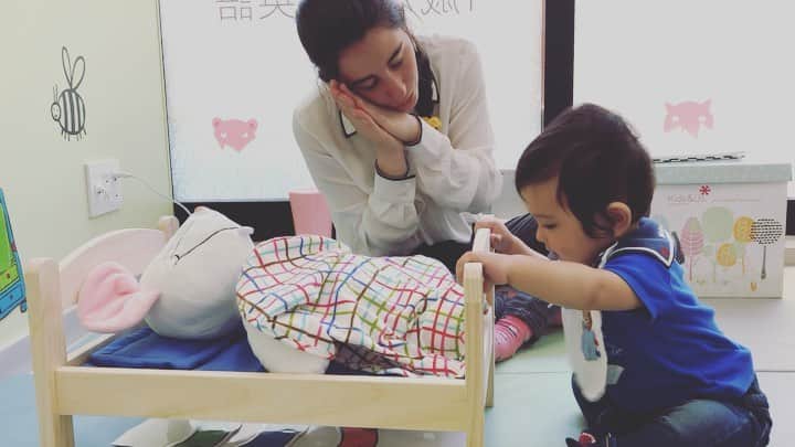のインスタグラム：「@kidsandusebisu  #1歳からの英語 #kidsandusjapan」