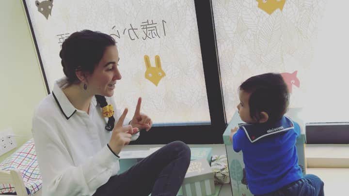 のインスタグラム：「@kidsandusebisu  #１歳からの英語 #kidsandusjapan」