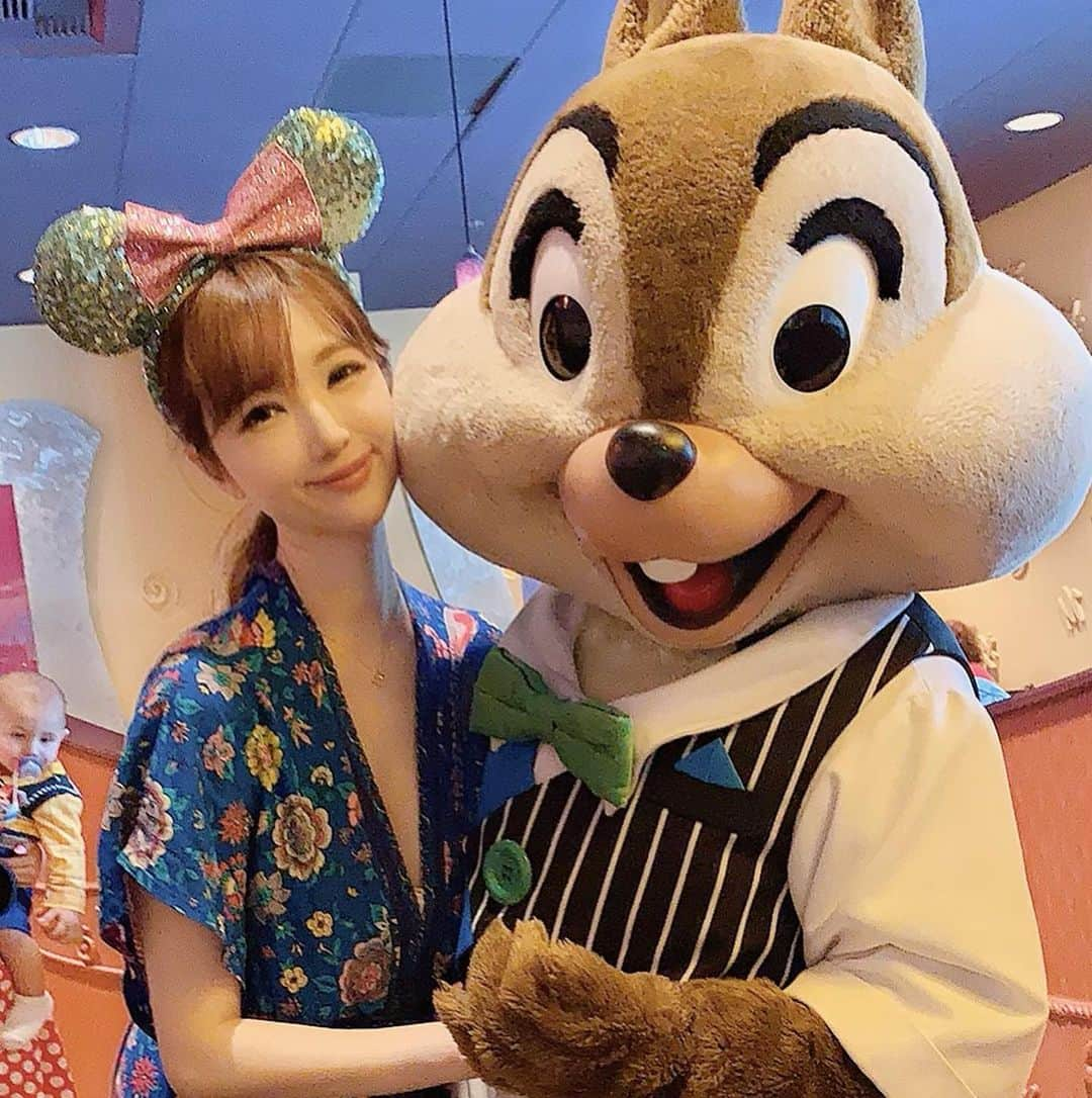 森下悠里さんのインスタグラム写真 - (森下悠里Instagram)「ちゅー💓 - グーフィーズキッチン - また、大きくなったら来ようね💓 - #グーフィーズキッチン #kiss #xoxo」5月8日 19時26分 - yuurimorishita