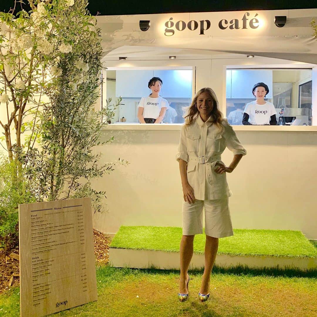 グウィネス・パルトローさんのインスタグラム写真 - (グウィネス・パルトローInstagram)「@goop cafe in Tokyo!」5月8日 19時27分 - gwynethpaltrow