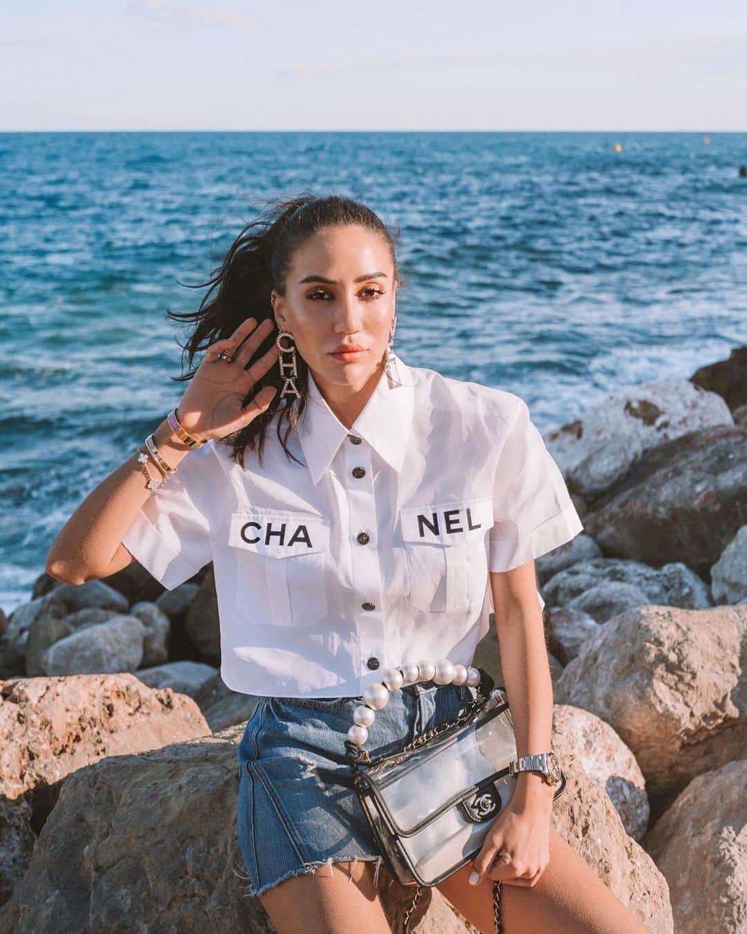 Tamara Kalinicさんのインスタグラム写真 - (Tamara KalinicInstagram)「Chanel by the sea they said @chanelofficial #chanelbythesea」5月8日 20時15分 - tamara