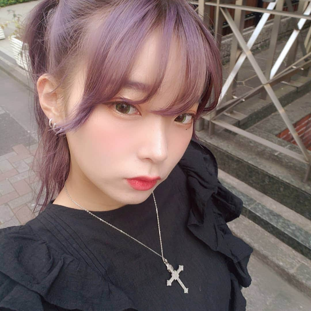 mam（まむ）さんのインスタグラム写真 - (mam（まむ）Instagram)「half up ponytail ✌🥴✌」5月8日 20時23分 - mam_11_11