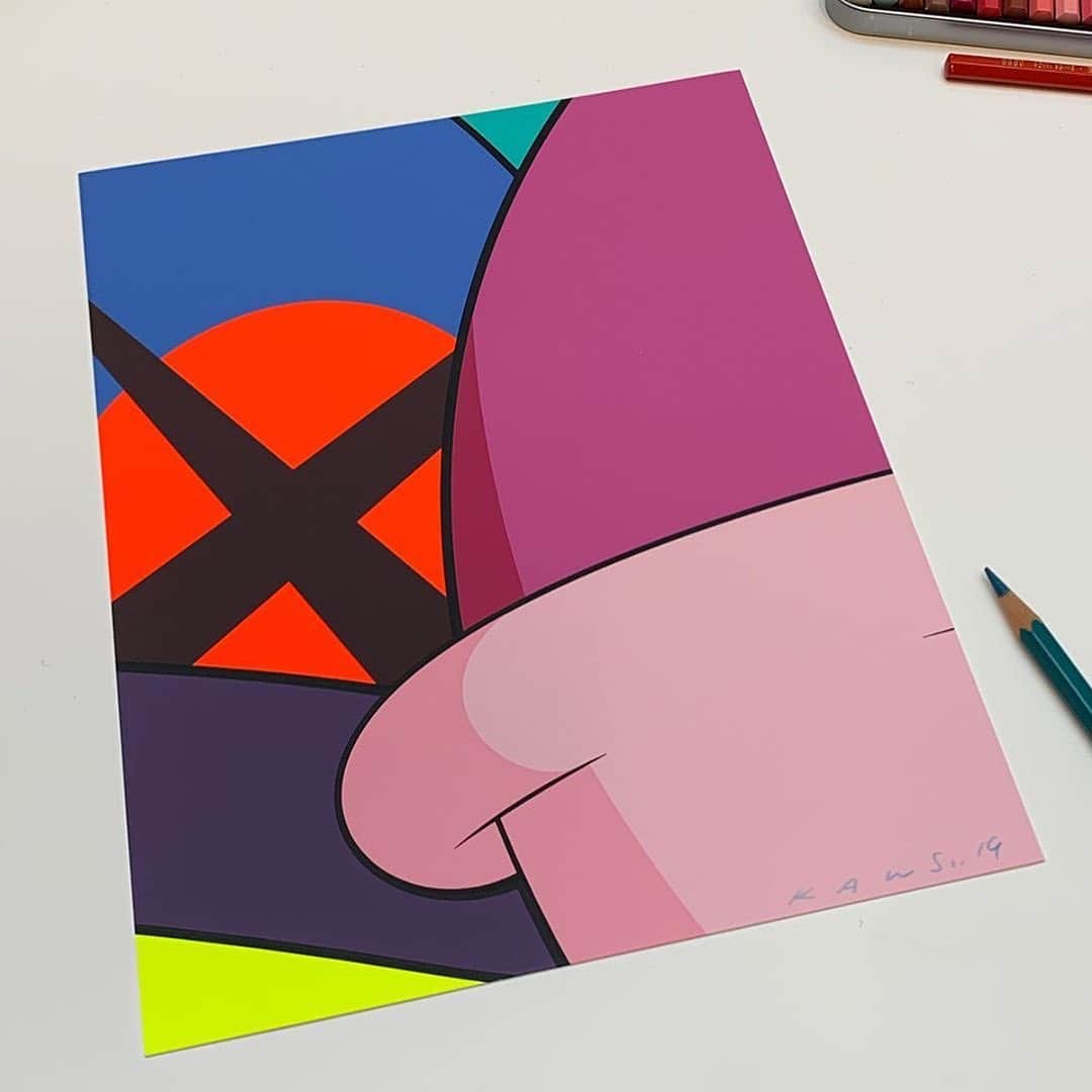 HYPEBEASTさんのインスタグラム写真 - (HYPEBEASTInstagram)「@hypebeastart: With his ‘KAWS: ALONG AGAIN’ exhibition to launch at @mocadetroit on May 10, @kaws provides a first look at the show’s art pieces. In addition, the artist offered limited edition prints via @librarystreetcollectivewho to art fans who contributed $1,000 USD or more to the MOCAD. Photos: KAWS」5月9日 5時59分 - hypebeast