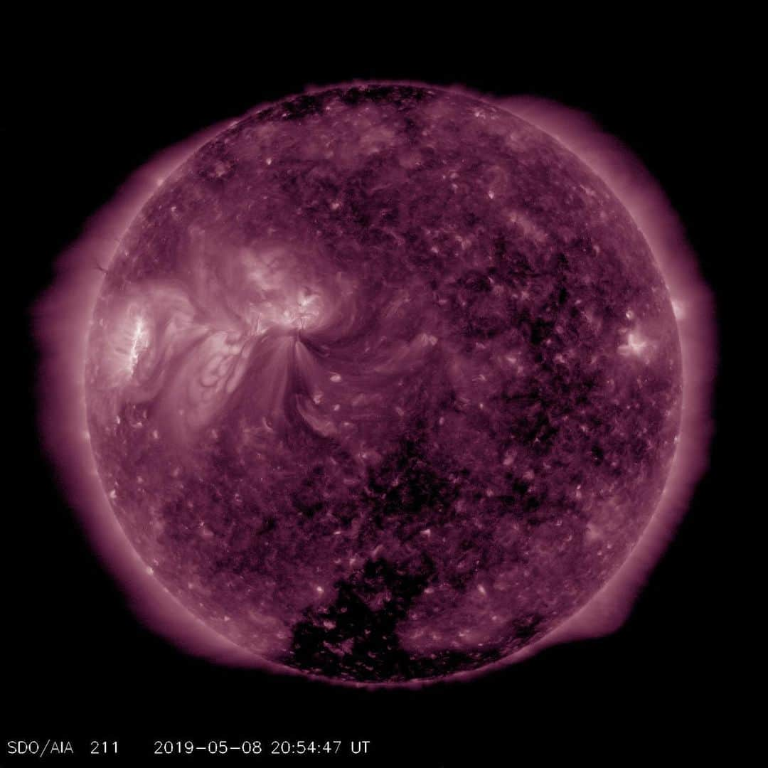 NASAさんのインスタグラム写真 - (NASAInstagram)「It’s lit. 😎⁣ ⁣ The Solar Dynamics Observatory (SDO) provides views of the Sun in detail never before possible. Launched on February 11, 2010, SDO provides ultra high-definition imagery of the Sun in 13 different wavelengths.⁣ ⁣ Each wavelength highlights a specific aspect of the Sun’s atmosphere, from the surface all the way to upper reaches of the corona. ⁣ ⁣ Scroll through these SDO images captured today to see which solar regions were lit!⁣ Find the regional description of your favorite shots below 👇 ⁣ Image Credit: NASA⁣ ⁣ #NASA #Sun #Science #Lit #Star #Details #Solar」5月9日 6時41分 - nasa