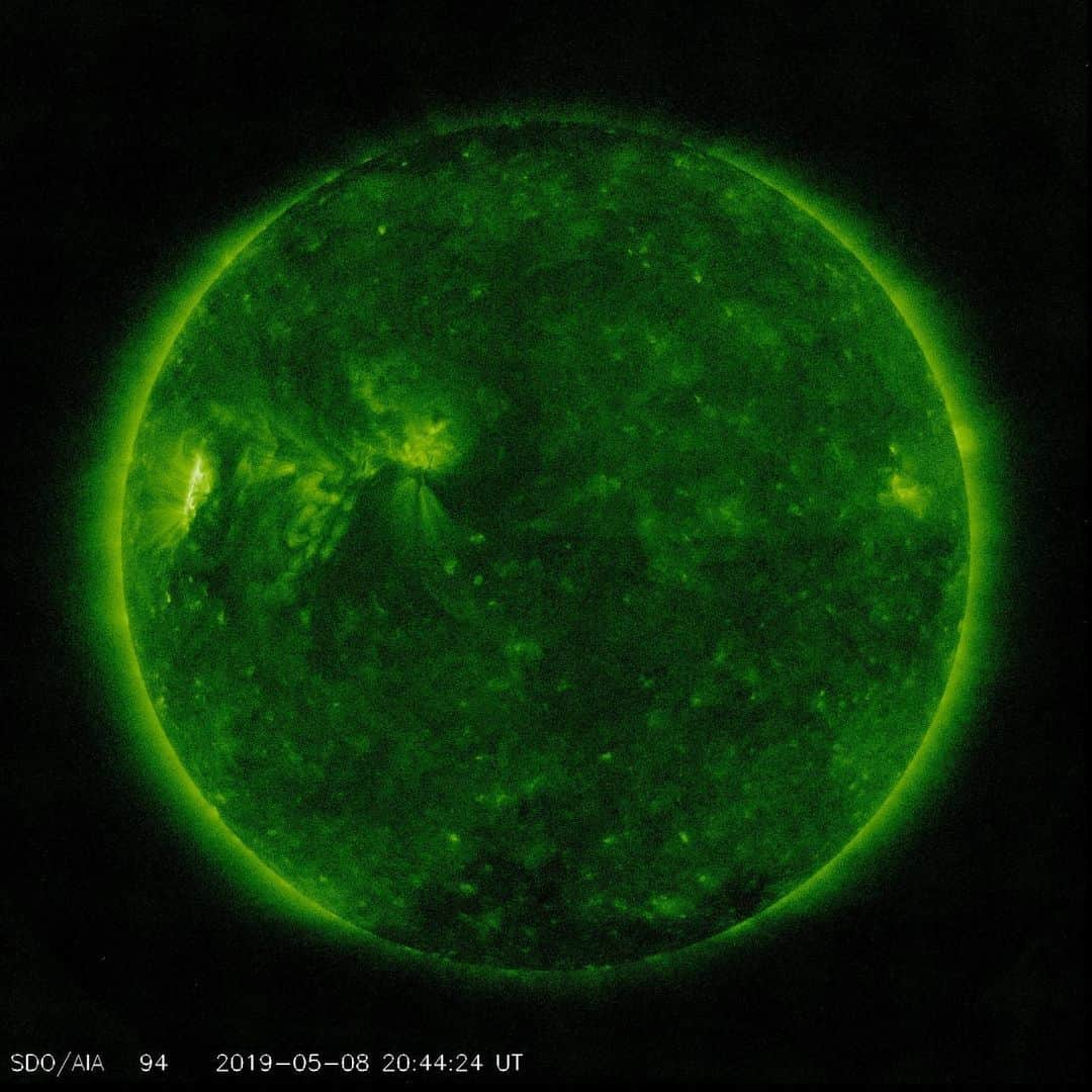 NASAさんのインスタグラム写真 - (NASAInstagram)「It’s lit. 😎⁣ ⁣ The Solar Dynamics Observatory (SDO) provides views of the Sun in detail never before possible. Launched on February 11, 2010, SDO provides ultra high-definition imagery of the Sun in 13 different wavelengths.⁣ ⁣ Each wavelength highlights a specific aspect of the Sun’s atmosphere, from the surface all the way to upper reaches of the corona. ⁣ ⁣ Scroll through these SDO images captured today to see which solar regions were lit!⁣ Find the regional description of your favorite shots below 👇 ⁣ Image Credit: NASA⁣ ⁣ #NASA #Sun #Science #Lit #Star #Details #Solar」5月9日 6時41分 - nasa