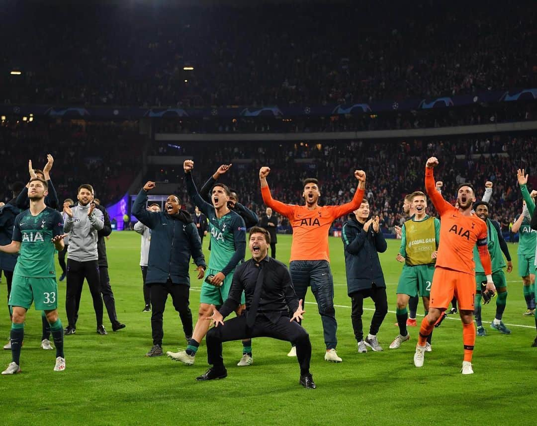 サッカーキングさんのインスタグラム写真 - (サッカーキングInstagram)「. Miracle Night Again! （2019.05.08） . 📷Photo by Dan Mullan/Getty Images . #トッテナム #Tottenham #TottenhamHotspur #COYS #ToDareIsToDo #チャンピオンズリーグ #ChampionsLeague #UCL #football #サッカーキング  #⚽️ #サッカー」5月9日 6時41分 - soccerkingjp