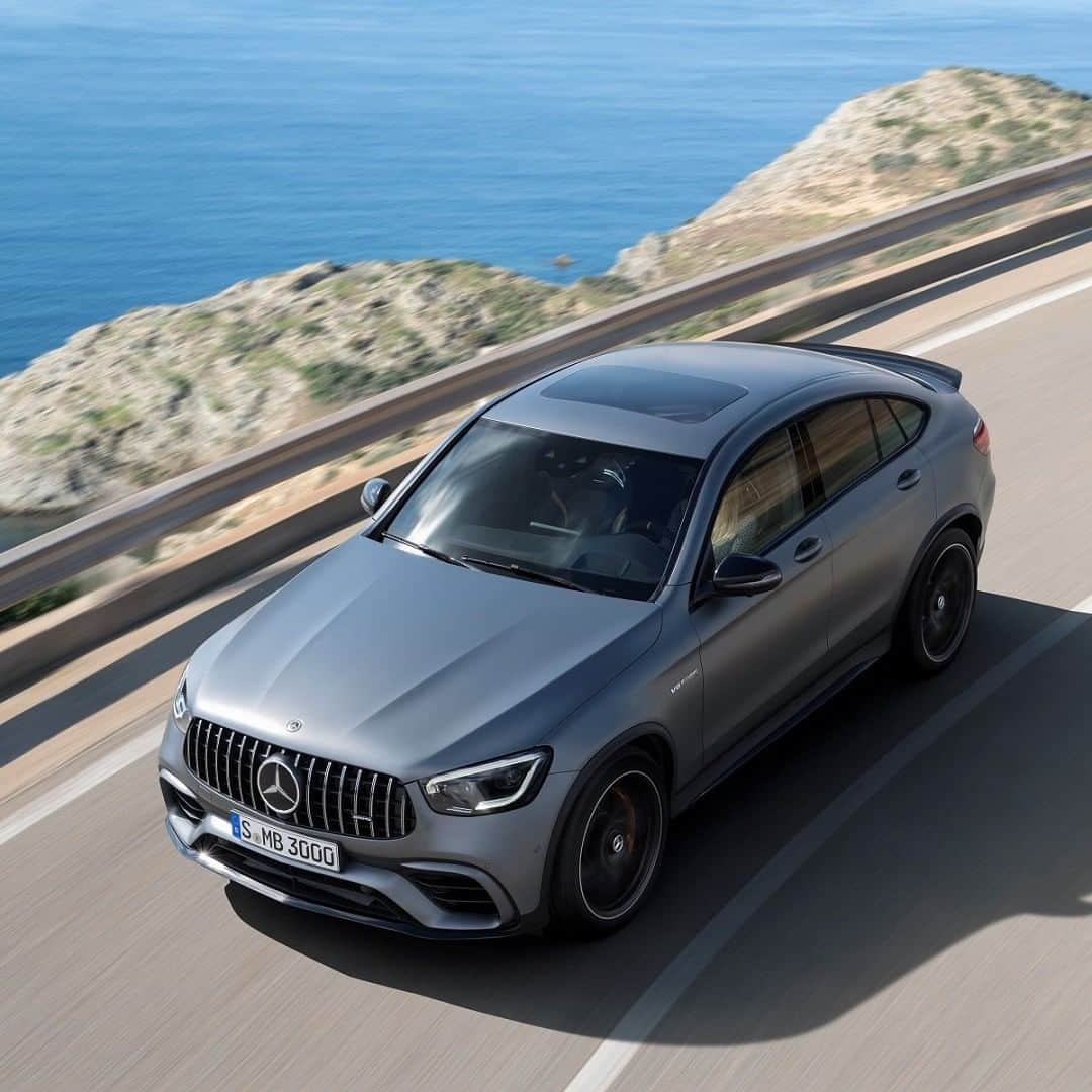 Mercedes AMGさんのインスタグラム写真 - (Mercedes AMGInstagram)「[Fuel consumption combined: 12.3 l/100km | CO2 emissions combined: 280 g/km]  Wherever the road takes you, the Mercedes-AMG GLC 63 S 4MATIC+ Coupé with its dynamic driving characteristics will get you there.  #MercedesAMG #AMG #GLC63S #DrivingPerformance #Power #Passion #Mercedes #AMG🔥 #Luxury #CarsofInstagram #InstaCar #Lifestyle」5月8日 23時10分 - mercedesamg