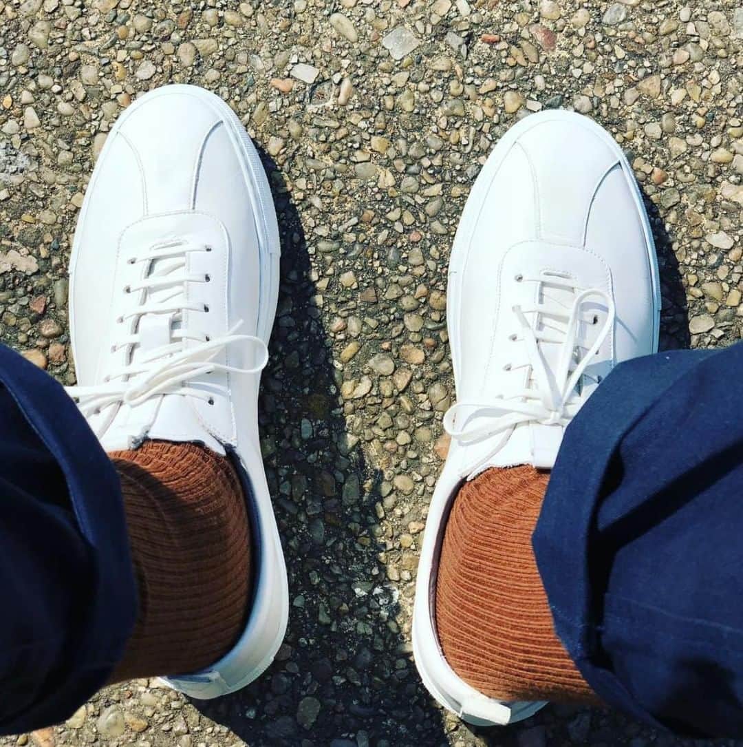 グレンソンさんのインスタグラム写真 - (グレンソンInstagram)「Regram @bryan.scott⠀ ⠀ Sneaker 1 in white leather. ⠀ ⠀ -⠀ ⠀ ⠀ ⠀ #grenson #menswear #grensonshoes #grensonbrogues #mensfashion #mensstyle #thegoodshoe #sneakers」5月9日 0時00分 - grensonshoes