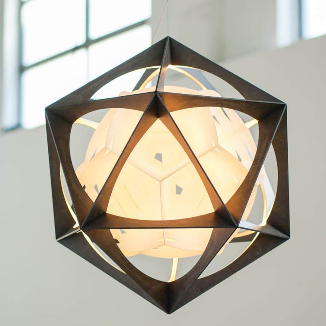 Design Milkさんのインスタグラム写真 - (Design MilkInstagram)「We had the incredible opportunity to sit down with Olafur Eliasson of @studioolafureliasson in Milan and have a deep and wide ranging conversation – How #lighting can make invisible things visible, being aware of the pollution of a screen culture, how to create art within the structure of design, and lighting and the human psyche. \\\ Check out the conversation on designmilk.com! \\\ Photo of the OE Quasi Light designed for @louispoulsen」5月9日 0時16分 - designmilk
