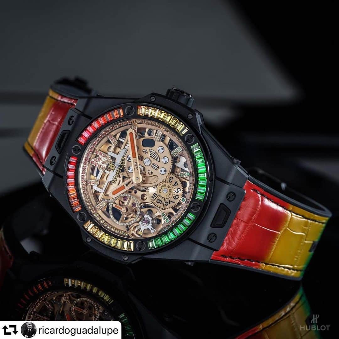 NICKY JAMさんのインスタグラム写真 - (NICKY JAMInstagram)「#repost @ricardoguadalupe ・・・ Discover the #BigBangMeca10 #NickyJam, designed in collaboration with our #HublotAmbassador #NickyJam. #HublotNickyJam @nickyjampr @hublot 🤤🤤🤤🤤 @laindustriainc」5月9日 1時24分 - nickyjam