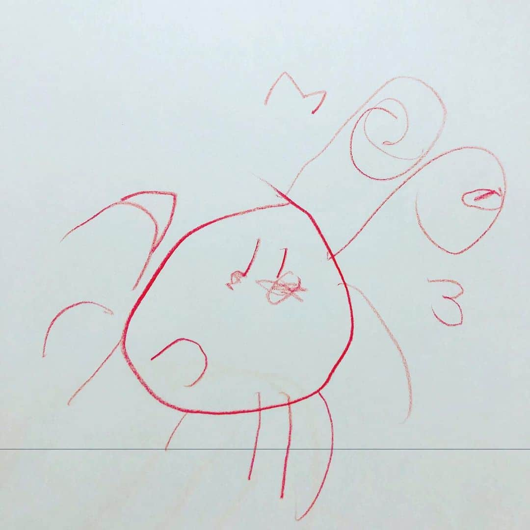 龍円愛梨さんのインスタグラム写真 - (龍円愛梨Instagram)「I like Nico’s drawings:) 最近、夢中になって絵を描いてる姿をよくみかけます。ニコの絵が、なんか可愛らしくみえるのは親バカなんだろうなぁ。  #お絵描き #ダウン症 #スペシャルニーズ #6歳 #シングルマザー #childdrawing #downsyndrome #specialneeds #lovedrawing」5月9日 2時03分 - airi_ryuen