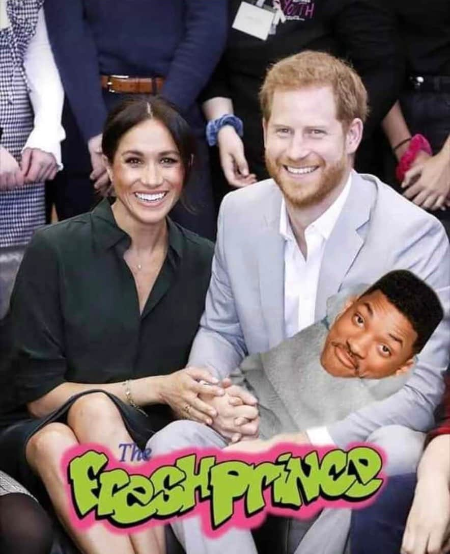 ウィル・スミスさんのインスタグラム写真 - (ウィル・スミスInstagram)「The internet is on time out for this one!! Hahaha. :-) Harry & Meghan - BIG Congrats ! (Oh... Trivia P.S... My name is Will & my brother’s name is Harry)」5月9日 2時30分 - willsmith