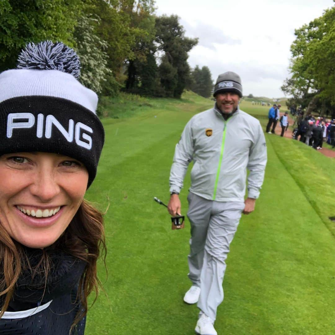 リー・ウエストウッドさんのインスタグラム写真 - (リー・ウエストウッドInstagram)「Despite the weather a brilliant day out on one of my favourite golf courses with @grahamwyliefoundation @thejeremykyleshow and @ashearer9 . @hillside_gc never disappoints. Looking forward to teeing it up tomorrow in the @britishmasters and getting this season going. 🏌🏽‍♂️⛳️」5月9日 2時58分 - westwood_lee