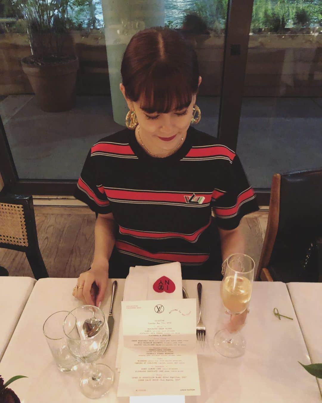 emmaさんのインスタグラム写真 - (emmaInstagram)「@louisvuitton dinner 🍴💖 photo by @akimoto_kozue 🙏🏻 #LVCRUISE #louisvuitton」5月9日 4時22分 - okss2121