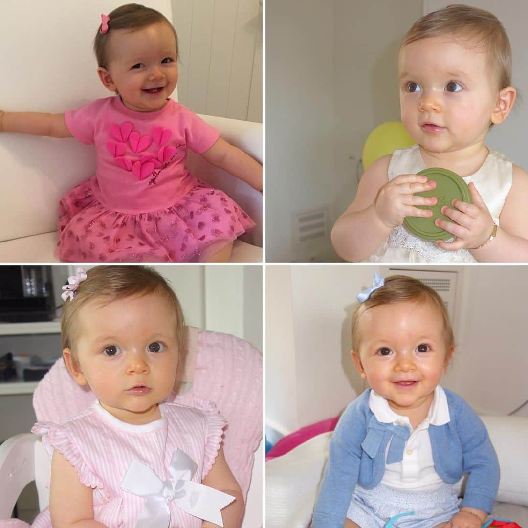 のインスタグラム：「💞11 months💞#oursunshine #mabelle #naëlle #enjoyingeverymomentwithher #lovemyfamily」