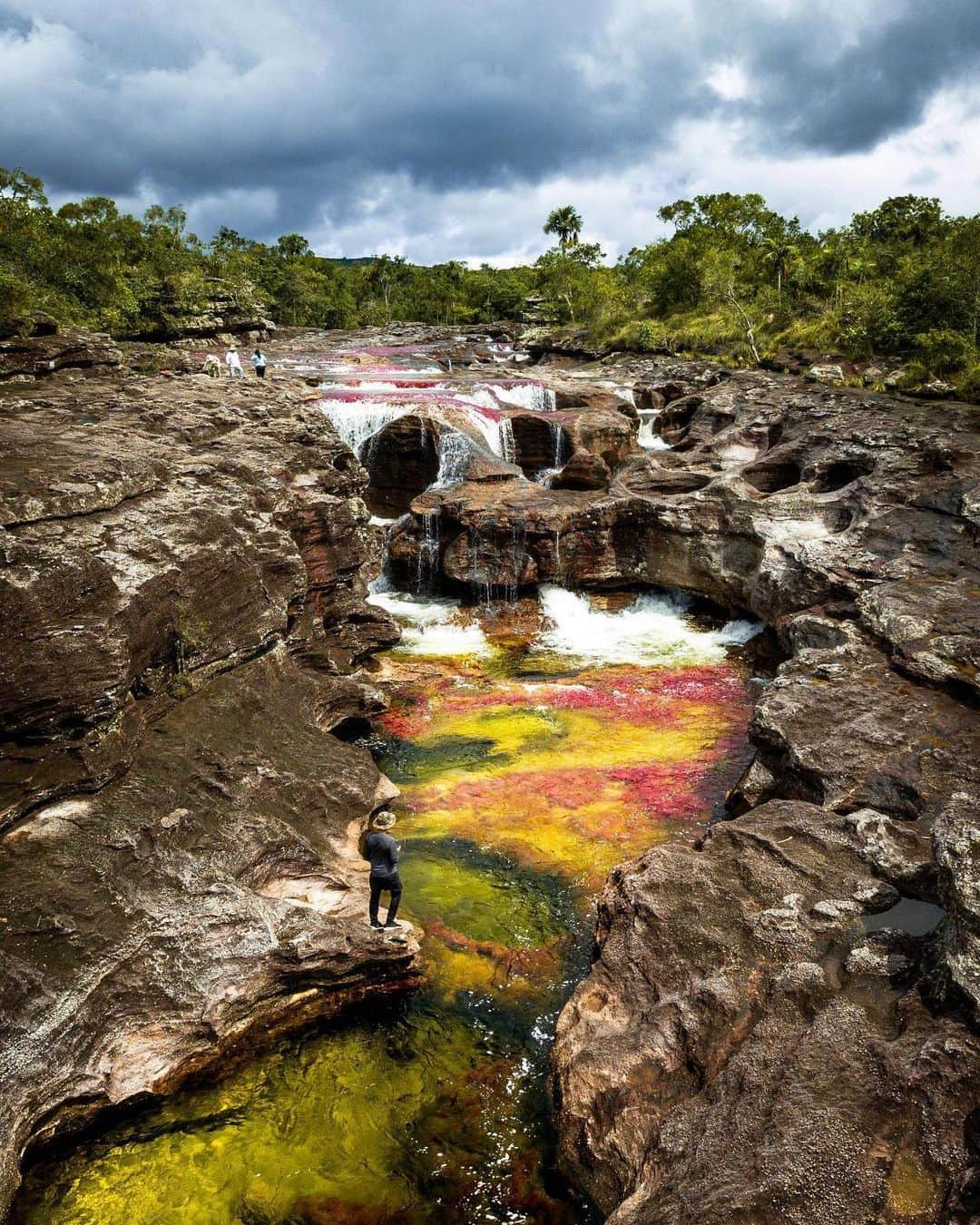 Wonderful Placesさんのインスタグラム写真 - (Wonderful PlacesInstagram)「How amazing is the rainbow river of ✨✨@experiencecolombia✨✨ .  The river is made up of different color algae and rock minerals! Be sure to give them a follow. Tag your friends!!! #experiencecolombia 📸 : @hiltondavila」5月9日 4時37分 - wonderful_places