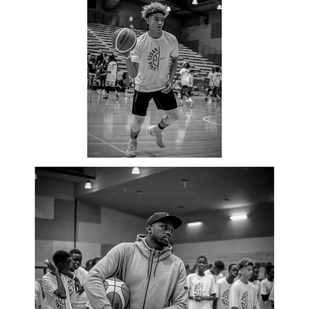 ルオル・デンさんのインスタグラム写真 - (ルオル・デンInstagram)「I love what we do @dengcamp worldwide. Thank you @adamglenmckay #Repost @adamglenmckay  Some images I shot in '17 for @luoldeng9 at his @dengcamp in Werribee, Melbourne. Definitely respect anyone who gives up their off-season to fly half way around the world and give back to the community. #dnegcamp #basketball #🏀 #helpinghoops #ballislife #stayready #hoopdreams」5月9日 4時41分 - luoldeng9