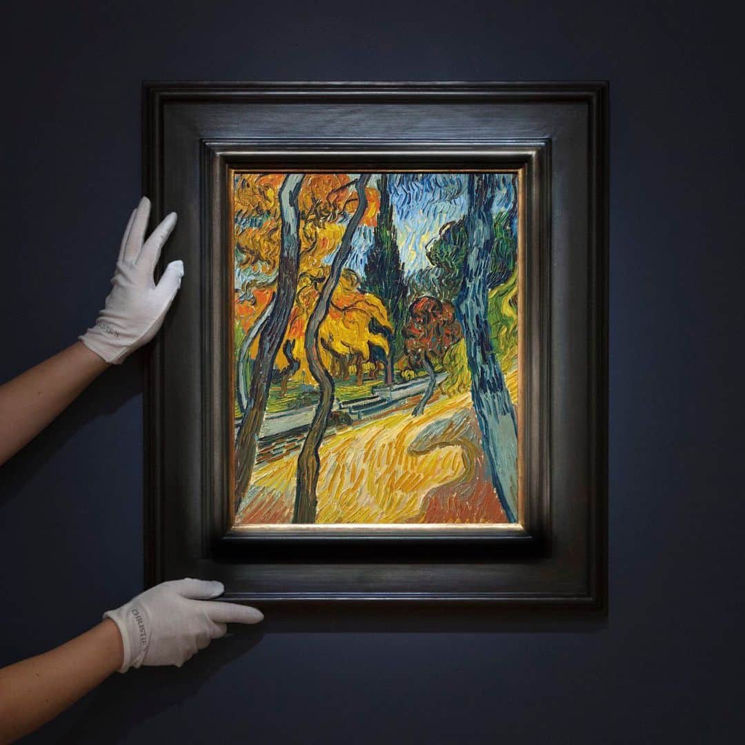 クリスティーズさんのインスタグラム写真 - (クリスティーズInstagram)「There’s still time to browse our 20th Century Week auctions in New York, open until 15 May!⠀ .⠀ Explore works by Impressionist, Modern, Post-War and Contemporary masters, including Van Gogh, Koons, Monet, Warhol, Cézanne, Lichtenstein, Modigliani and Bourgeois among others. Entry is free.⠀ .⠀⠀ Vincent van Gogh (1853–1890), ‘Arbres dans le jardin de l’asile’, 1889. Oil on canvas. 16 ⅜ x 13 ¼ in. (41.6 x 33.4 cm.). Estimate on request.⠀ .⠀⠀ Impressionist and Modern Art Evening Sale – 13 May at Christie’s New York.⠀ .⠀⠀ #vangogh #vincentvangogh #modernart #painting #art #artwork #artist #newyork」5月9日 5時23分 - christiesinc