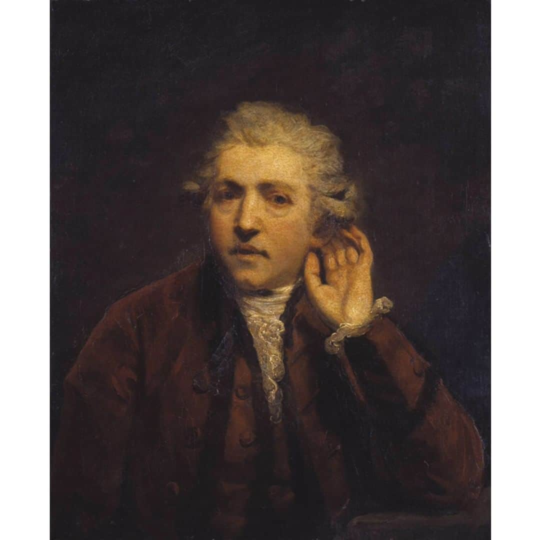 テート・ギャラリーさんのインスタグラム写真 - (テート・ギャラリーInstagram)「This self-portrait of Sir Joshua Reynolds shows the artist with his hand cupped against his ear, identifying himself as a deaf man. Reynolds recalled that after he became deaf his sight sharpened. 'Colours, forms and contrasts all became more intense. It felt like I was living in a whole new world.' Sir Joshua Reynolds, Self-Portrait as a Deaf Man c.1775, on free display at Tate Britain. #DeafAwarenessWeek」5月9日 5時32分 - tate