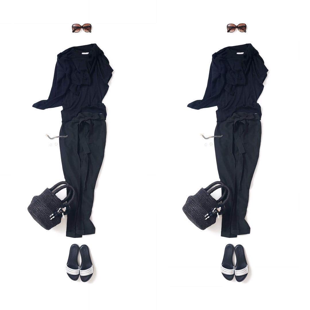 K.KSHOP_officialさんのインスタグラム写真 - (K.KSHOP_officialInstagram)「・ NEW♦️Coordinate ・ 2019-05-09 ・ フェミニン&リラクシー ・ outer : #johnsmedley tops : #johnsmedley #fio pants : #knott accessory : #gigi #hum bag : #artesano shoes : #maurodebali other : #gucci #marinafossati ・ #kkcloset #kkshop #菊池京子 #kyokokikuchi #style #コーデ #coordinate #code #fashion #ootd #wear #カジュアル#happy #black #ensemble #黒パンツ」5月9日 15時57分 - k.kshop_official