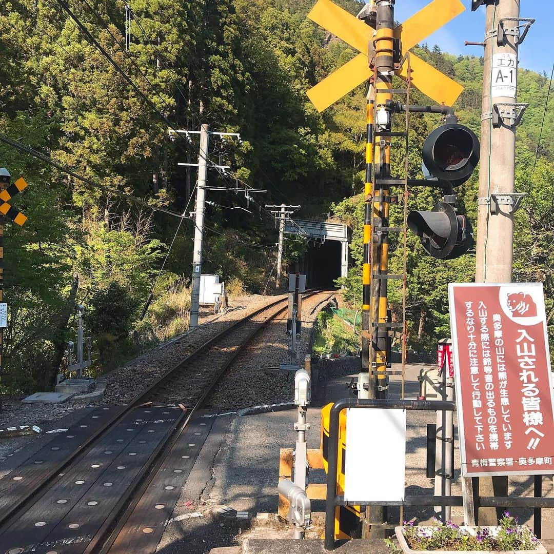 日下裕江さんのインスタグラム写真 - (日下裕江Instagram)「白丸駅  鳩ノ巣渓谷の到着地点♪  無人駅で長閑で ほのぼの癒されました〜❀.*･ﾟ  鳩ノ巣渓谷の思い出振り返り旅 お付き合い下さり有難うございました⑅︎◡̈︎*❀.*･ﾟ  次は奥多摩から鳩ノ巣コースか、白丸から古里駅コースチャレンジしてみたいな💕  #白丸駅 #鳩ノ巣渓谷 #ハイキング #終着地点 #無人駅 #長閑な駅」5月9日 7時52分 - hiroe___h