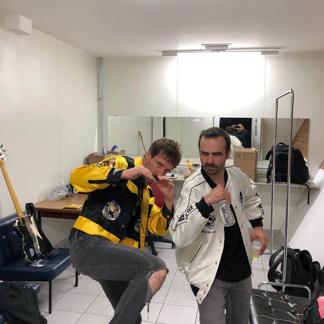A Place to Bury Strangersのインスタグラム：「Hell yeah #karatetime in Brazil ready to roll #brazil #saopaulo #showtime」