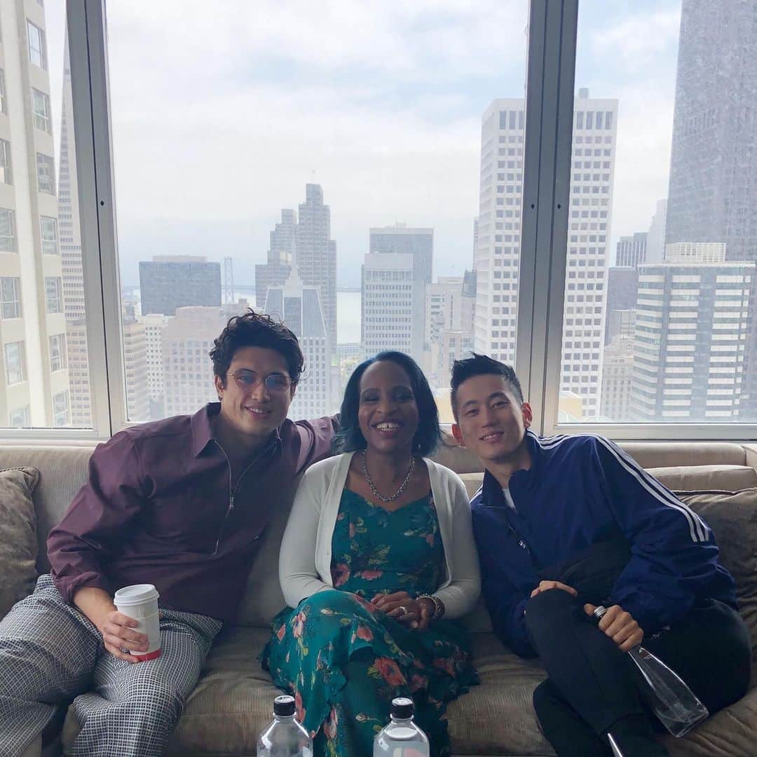 Warner Bros. Picturesさんのインスタグラム写真 - (Warner Bros. PicturesInstagram)「PRESS TOUR, DAY 7: We love you, San Francisco! @thejakechoi joined @melton and @nicolayoon for a day of sweeping city views and delicious dim sum! We wish we could stay a bit longer, but another city calls...here we come, Miami! 😎☀️⭐️ #TheSunIsAlsoAStar」5月9日 10時56分 - wbpictures