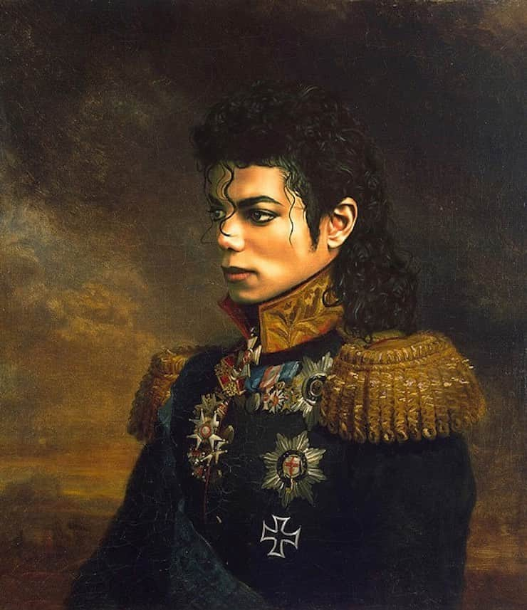 マイケル・ジャクソンさんのインスタグラム写真 - (マイケル・ジャクソンInstagram)「He led an army of love. Portrait by Steve Payne inspired by the work of George Dawe. #MJInspires」5月9日 11時18分 - michaeljackson