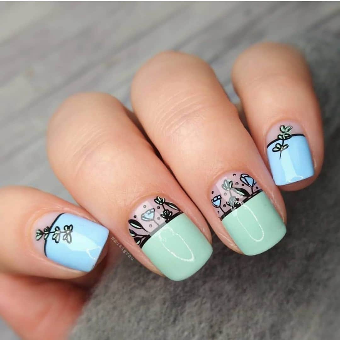 nails2inspireのインスタグラム：「Nails by @mausigrau  #nails2inspire #nails #nailart #nailsdid #nailstyle #nailartist #naildesigns #nailsofinstagram」