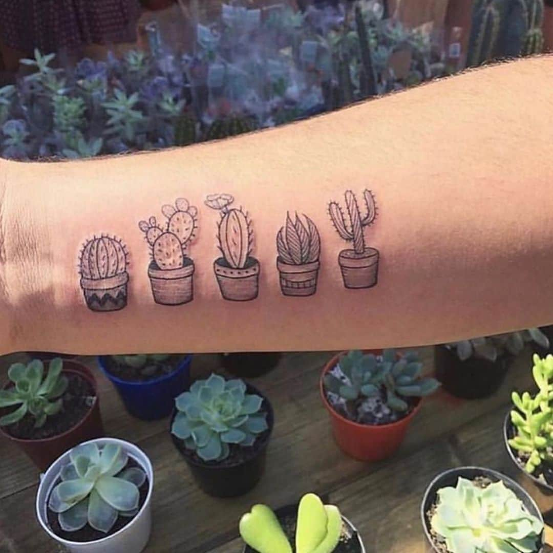 The Louunさんのインスタグラム写真 - (The LouunInstagram)「#tattoo #plantlover #cactilover #rareplantd #urbanjunglr #」5月9日 11時54分 - shoplouun