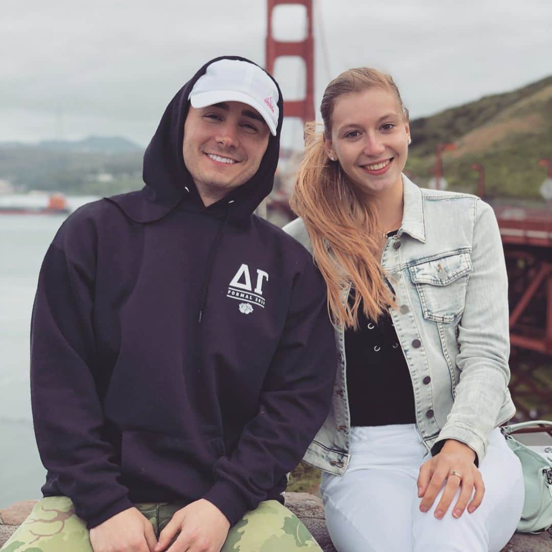 マックス・アーロンのインスタグラム：「Couldn’t have asked for a better weekend in Cali with these two」