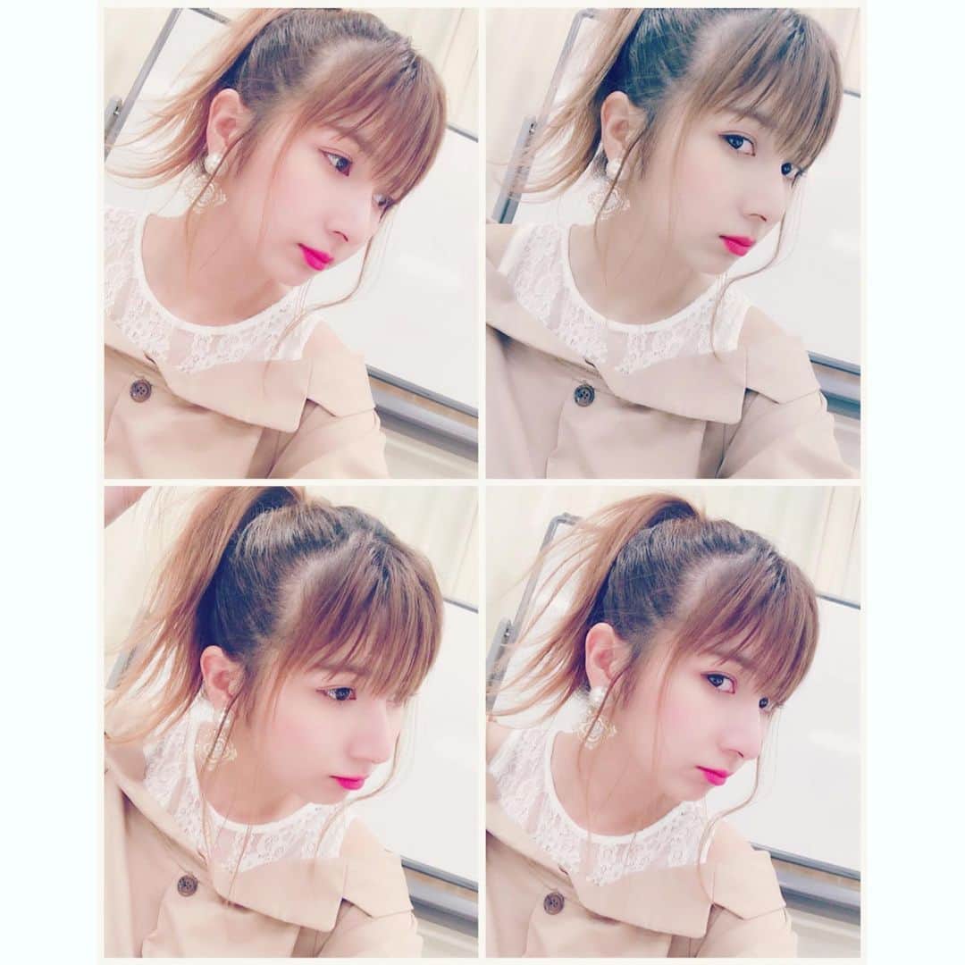 小田あさ美さんのインスタグラム写真 - (小田あさ美Instagram)「#goodafternoon  #ポニーテール #女子 #makeup #横顔 #hair #girl #キラキラ #cute #fashion #onepiece」5月9日 12時22分 - odaasami0914
