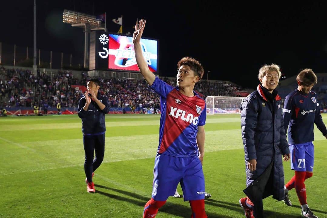 太田宏介のインスタグラム：「『ルヴァン杯 仙台戦』 秩父宮の雰囲気は最高だ。 次必ず勝って予選突破決めよう！ 応援ありがとうございました！ #fctokyo  #太田宏介」