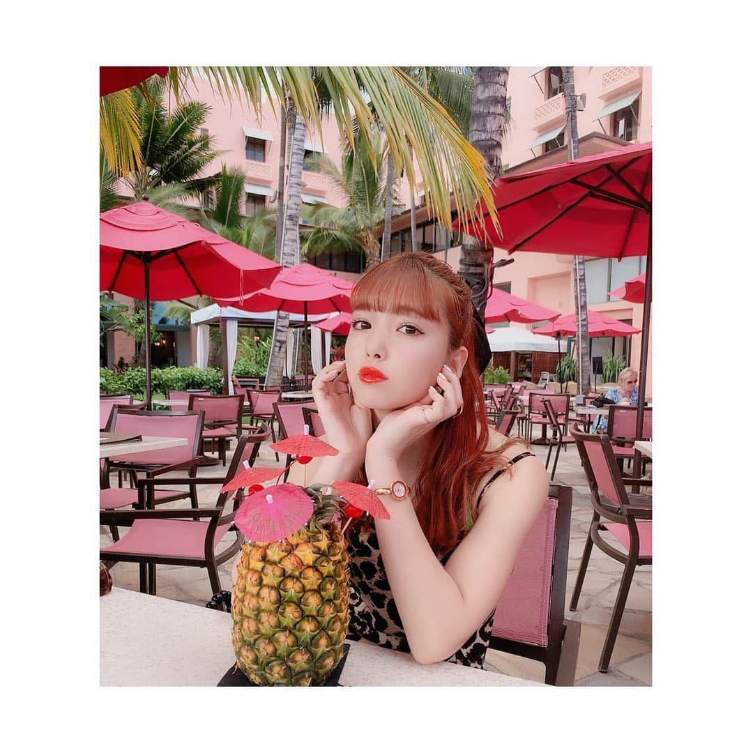 藤田ニコル（にこるん）さんのインスタグラム写真 - (藤田ニコル（にこるん）Instagram)「💗🍍💗」5月9日 13時02分 - 2525nicole2