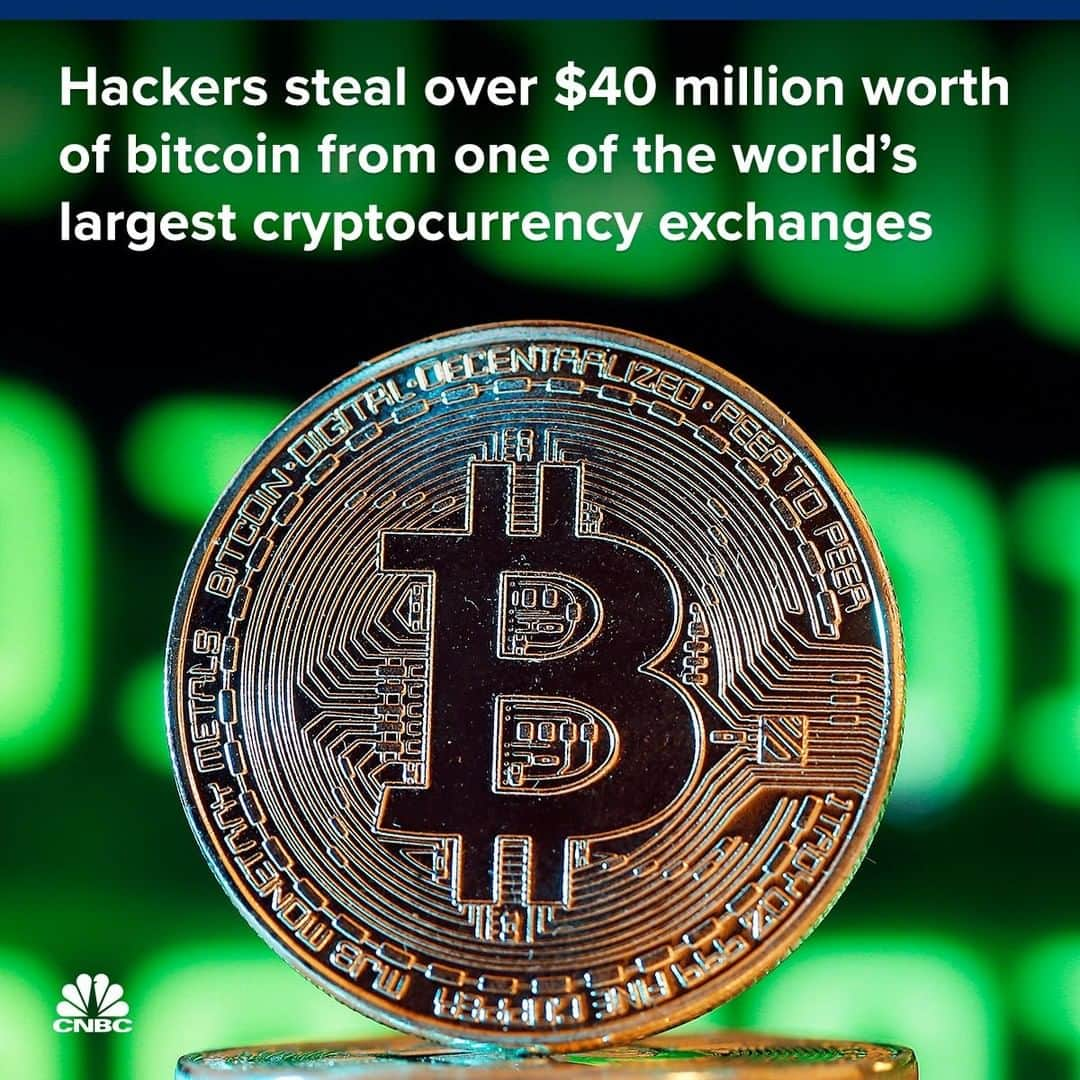 CNBCさんのインスタグラム写真 - (CNBCInstagram)「Binance, one of the world’s largest cryptocurrency exchanges, said hackers stole over 7,000 bitcoin on Tuesday.⠀ ⠀ ▪️The stolen bitcoin is worth over $40 million. Binance said it will cover the incident “in full” and that no users’ funds will be affected.⠀ ⠀ ▪️The price of the digital coin has rallied recently, and is about 9% higher over the past week.⠀ ⠀ To read more about how the hackers pulled off the attack, visit the link in bio.⠀ *⠀ *⠀ *⠀ *⠀ *⠀ *⠀ *⠀ *⠀ #bitcoin #cryptocurrency #binance #crypto #blockchain #hackers #hack #bitcoinhack #forex #markets #investing #trading #currency #business #businessnews #cnbc⁣⠀ ⠀」5月9日 14時05分 - cnbc