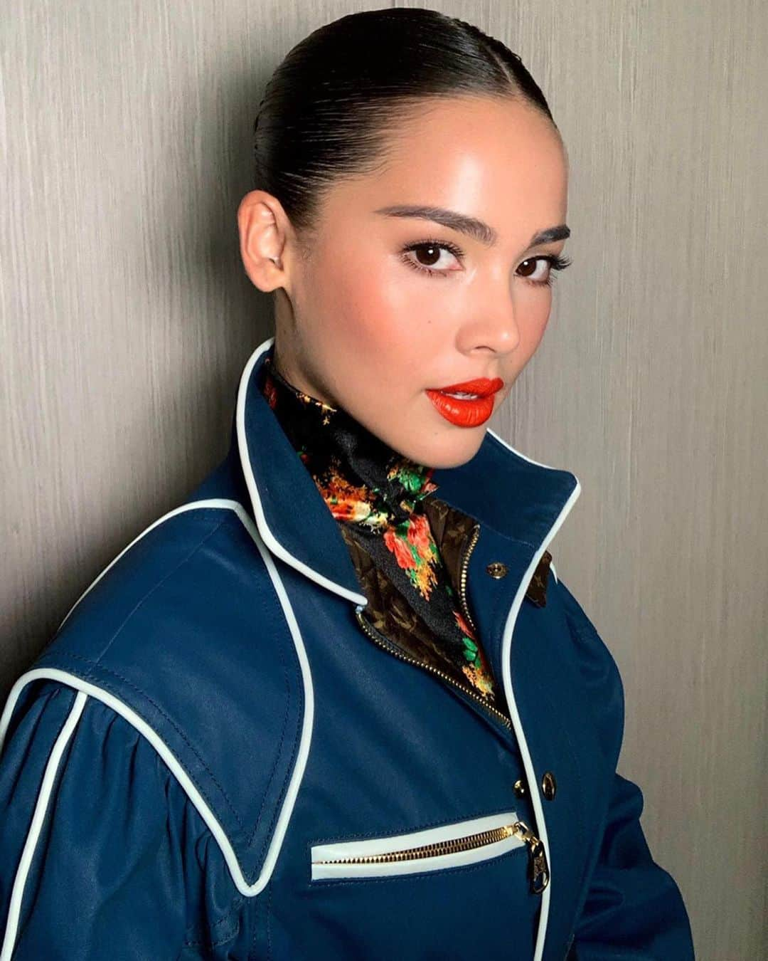 ウッラサヤー・セパーバンさんのインスタグラム写真 - (ウッラサヤー・セパーバンInstagram)「Wham bam baby 💫 Last nights amazing glam for #LVCruise thank youu @patrickta @glencocoforhair 💕」5月10日 0時45分 - urassayas